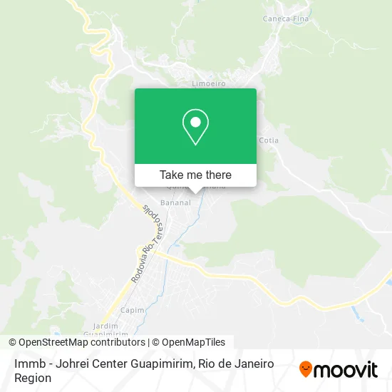 Immb - Johrei Center Guapimirim map