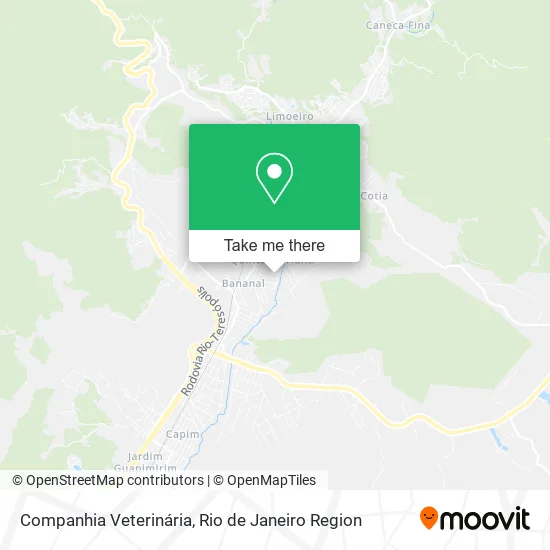 Companhia Veterinária map