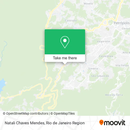 Natali Chaves Mendes map