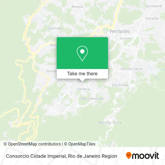 Consorcio Cidade Imperial map