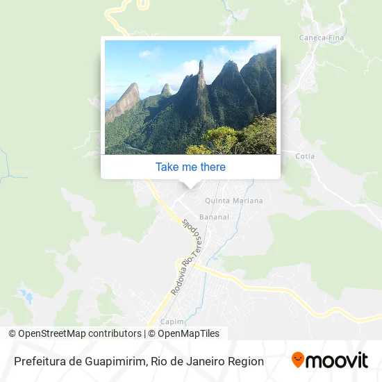 Prefeitura de Guapimirim map