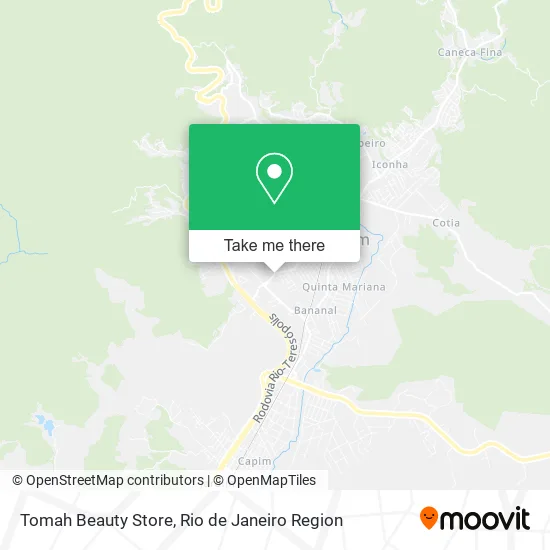 Tomah Beauty Store map