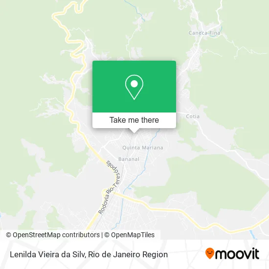 Lenilda Vieira da Silv map