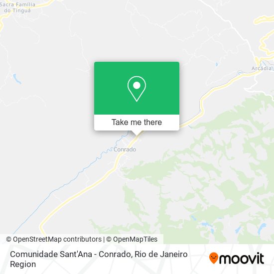 Comunidade Sant'Ana - Conrado map