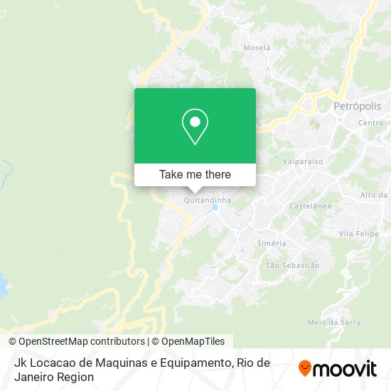 Jk Locacao de Maquinas e Equipamento map