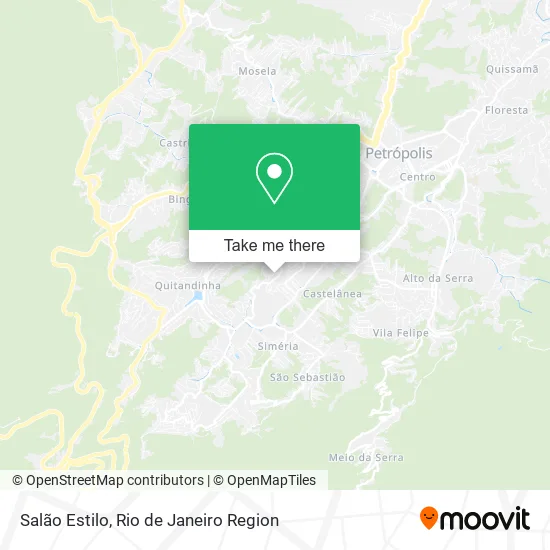 Salão Estilo map