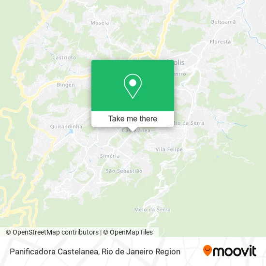 Panificadora Castelanea map