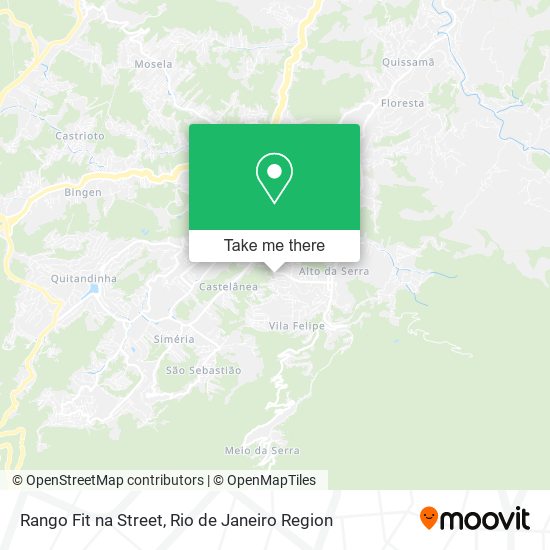 Rango Fit na Street map