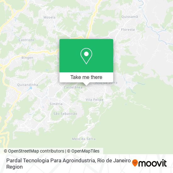 Pardal Tecnologia Para Agroindustria map