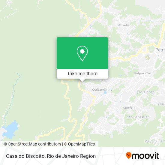 Casa do Biscoito map