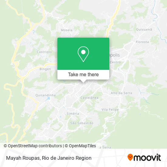 Mayah Roupas map
