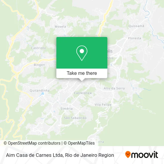 Aim Casa de Carnes Ltda map
