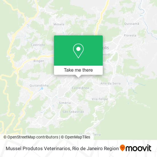Mussel Produtos Veterinarios map