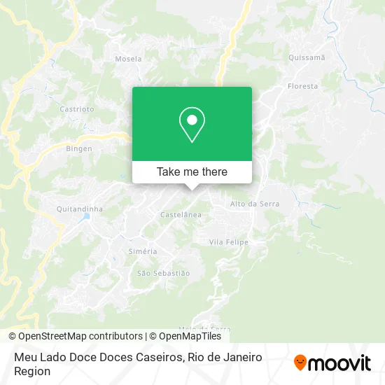 Meu Lado Doce Doces Caseiros map