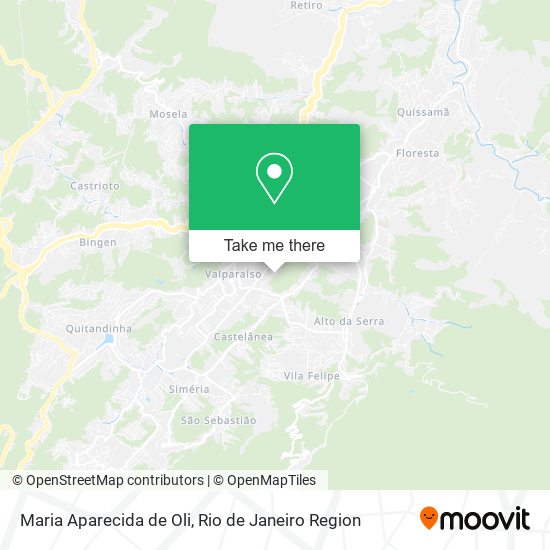 Maria Aparecida de Oli map