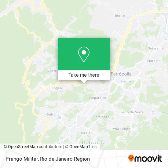 Frango Militar map