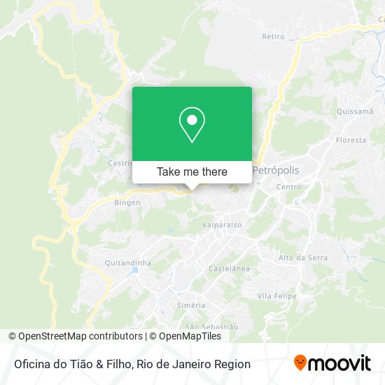 Oficina do Tião & Filho map