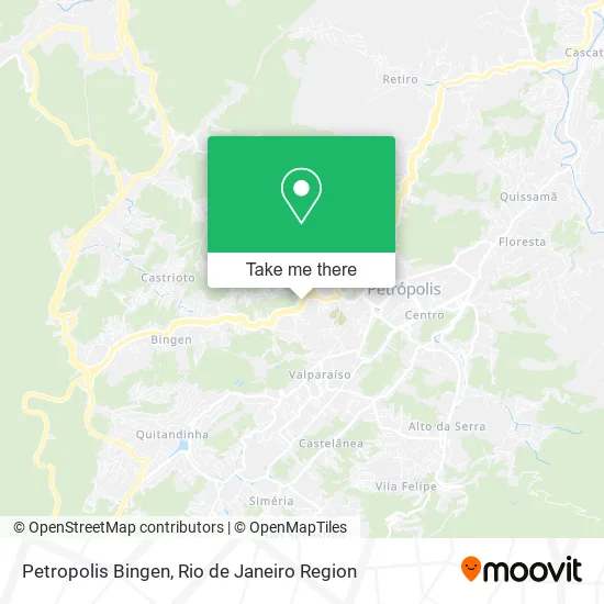 Petropolis Bingen map