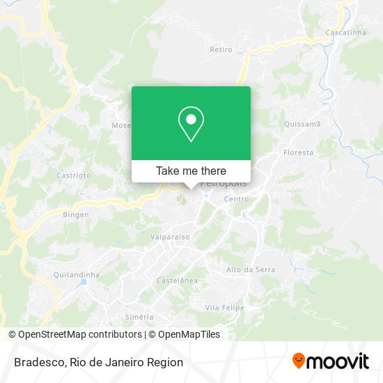 Bradesco map