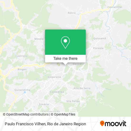 Paulo Francisco Vilhen map