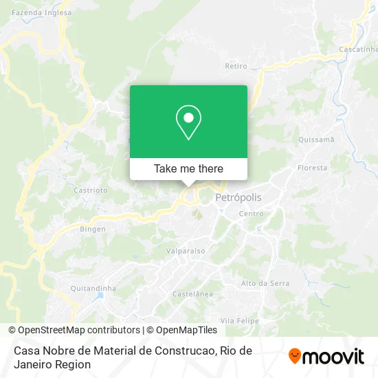 Casa Nobre de Material de Construcao map