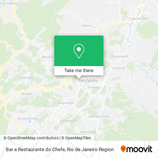 Bar e Restaurante do Chefe map
