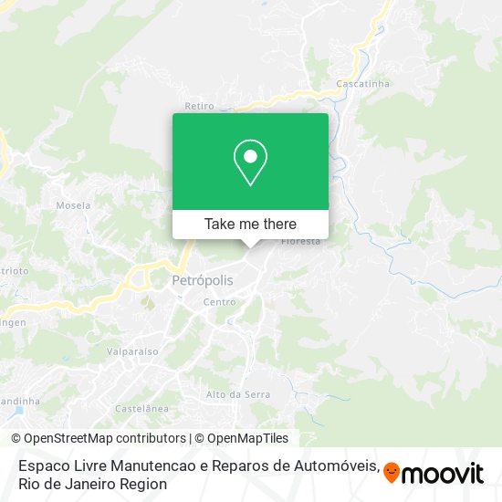 Espaco Livre Manutencao e Reparos de Automóveis map