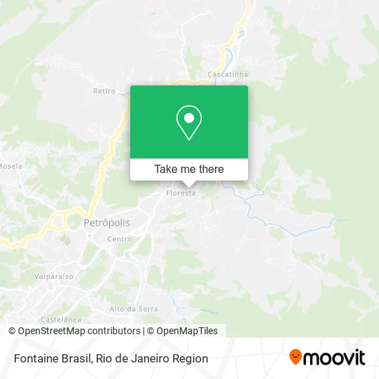 Fontaine Brasil map