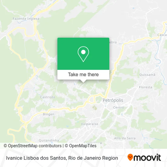 Ivanice Lisboa dos Santos map