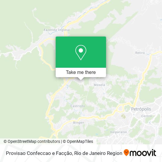 Provisao Confeccao e Facção map