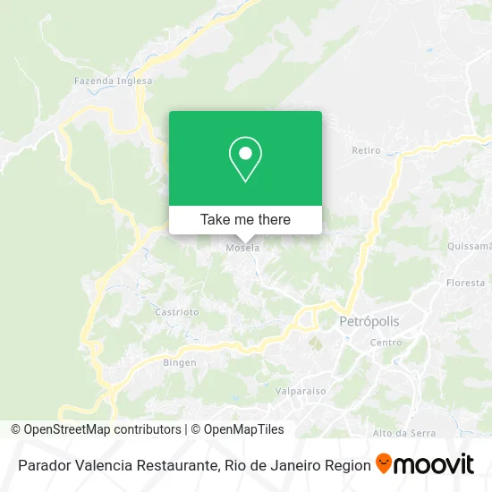 Parador Valencia Restaurante map