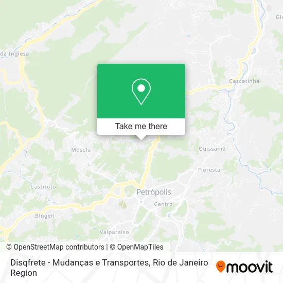 Disqfrete - Mudanças e Transportes map