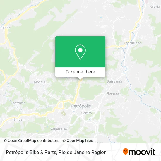 Petrópolis Bike & Parts map