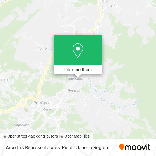 Arco Iris Representacoes map