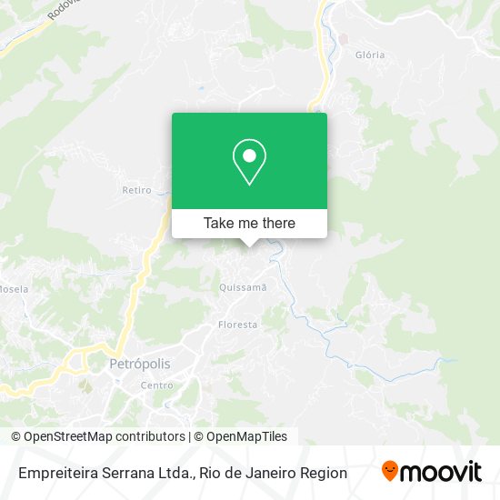 Empreiteira Serrana Ltda. map