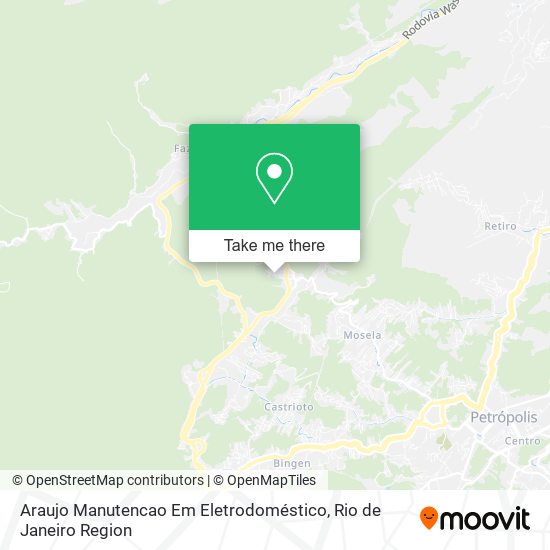 Araujo Manutencao Em Eletrodoméstico map