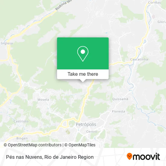 Pés nas Nuvens map