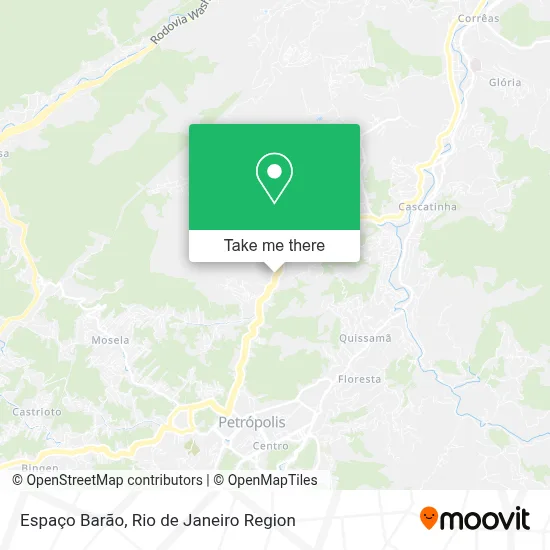 Espaço Barão map