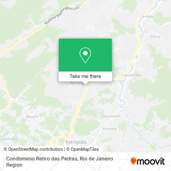 Condomínio Retiro das Pedras map
