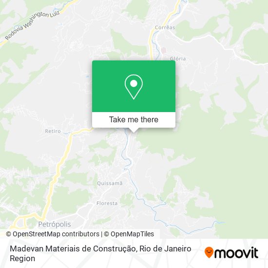 Madevan Materiais de Construção map