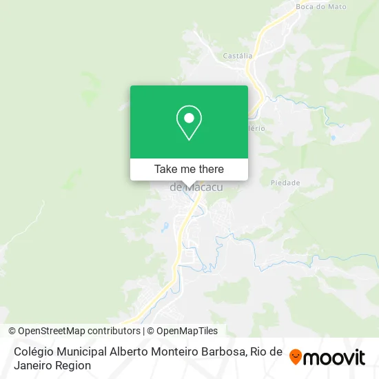 Colégio Municipal Alberto Monteiro Barbosa map