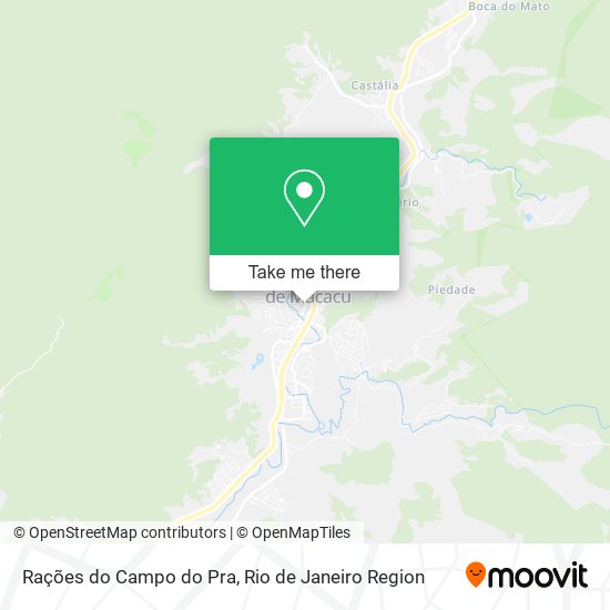 Rações do Campo do Pra map