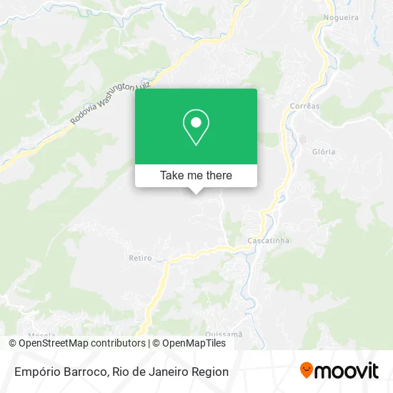 Empório Barroco map