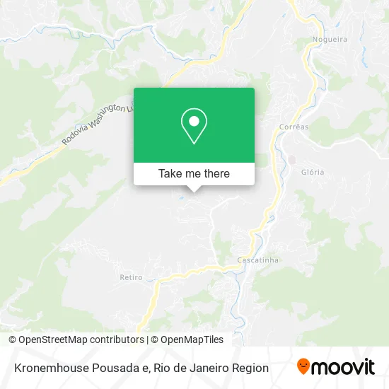 Kronemhouse Pousada e map