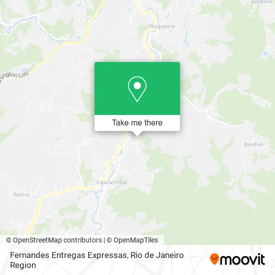 Fernandes Entregas Expressas map