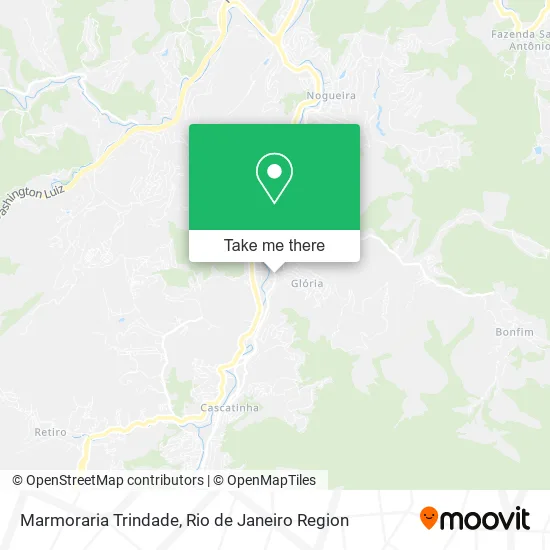 Marmoraria Trindade map