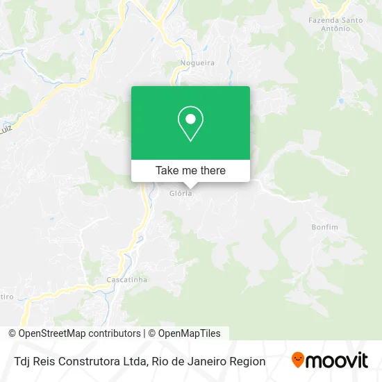 Tdj Reis Construtora Ltda map