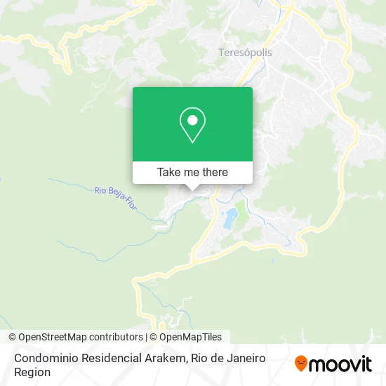Condominio Residencial Arakem map