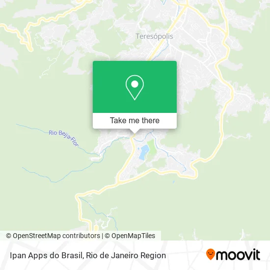 Ipan Apps do Brasil map