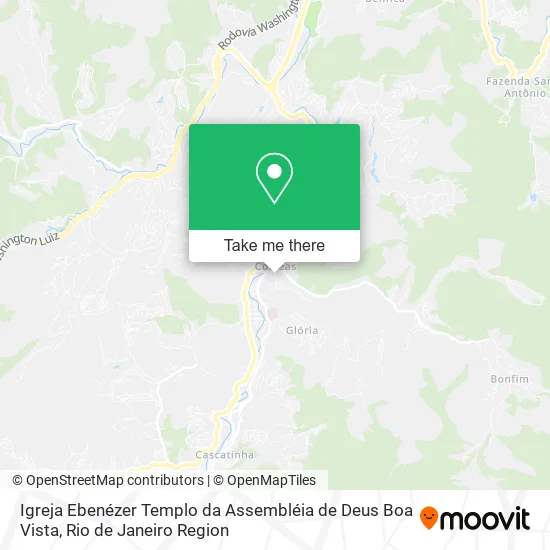 Igreja Ebenézer Templo da Assembléia de Deus Boa Vista map
